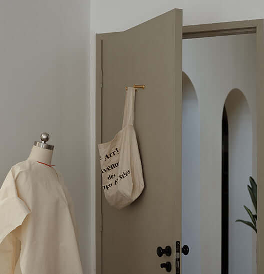 Solid Brass Classic Wall Mounted Coat Hook - ALOTOFBRASSERA