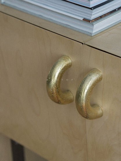 Cast Copper Cabinet Handle