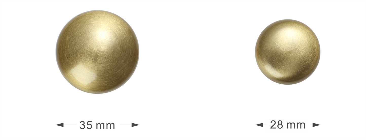 Solid Brass Round Knob Handle