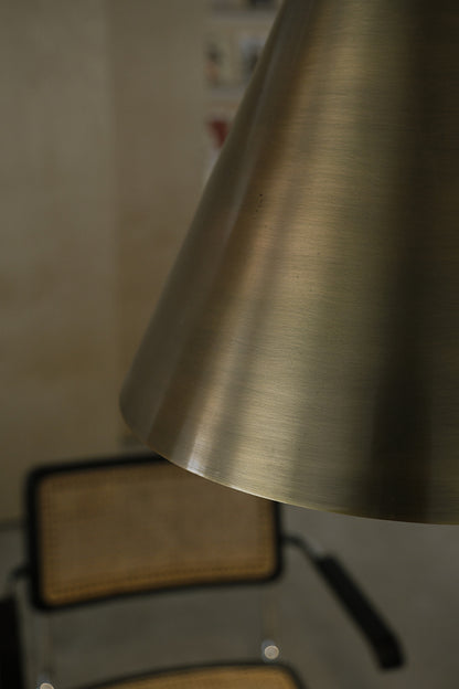 Antique Brass Pendant Light: Handcrafted Elegance in Illumination