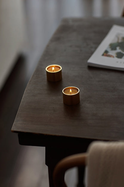 Illuminate your Moments with Our Brass Tea Light Holders