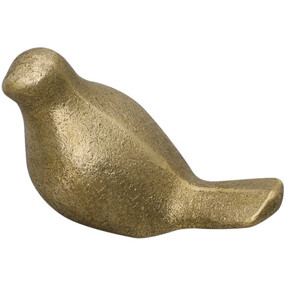 Solid Brass Nightingale Bird Ornament