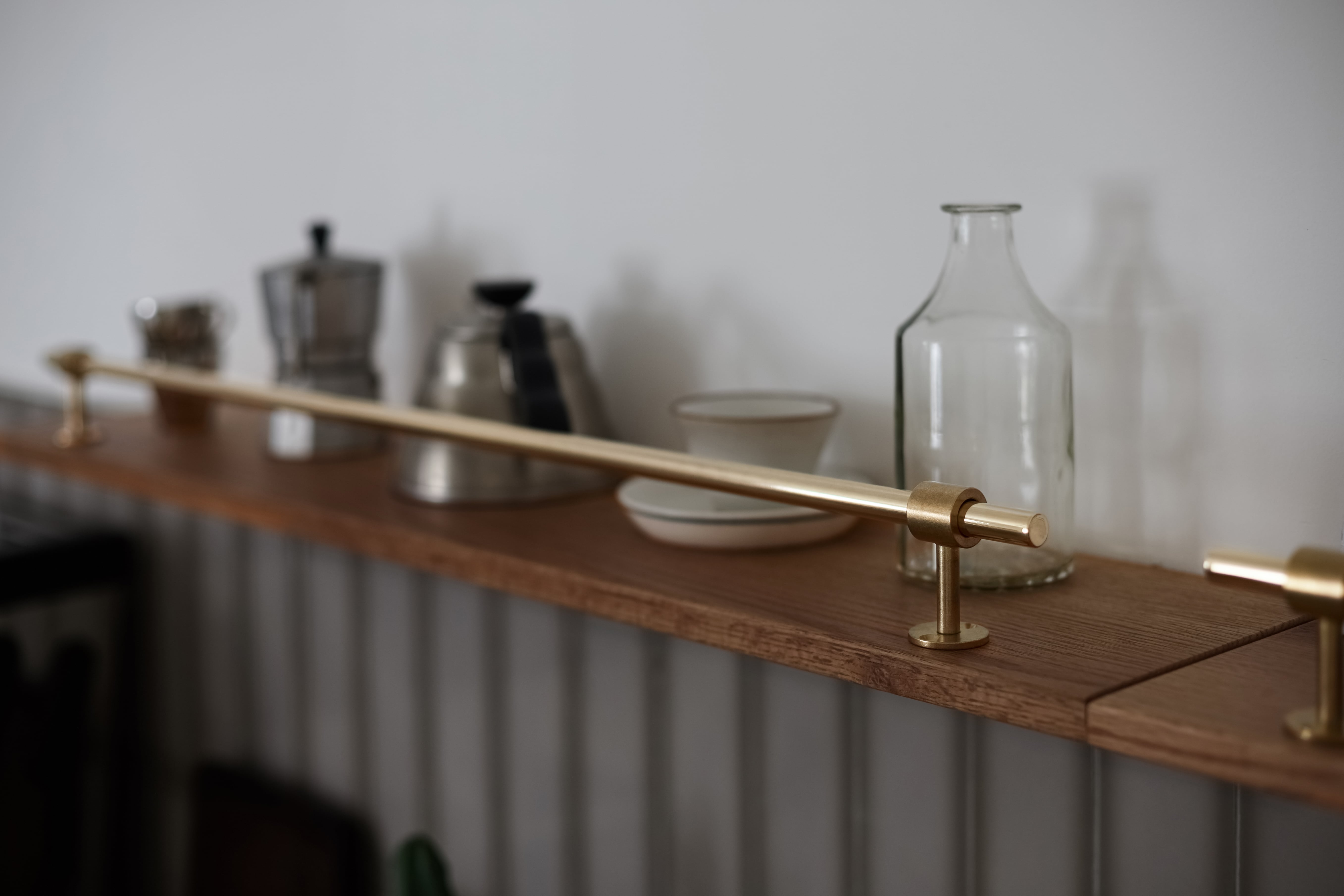 Solid Brass Tipping Rails for Shelves – ALOTOFBRASSERA