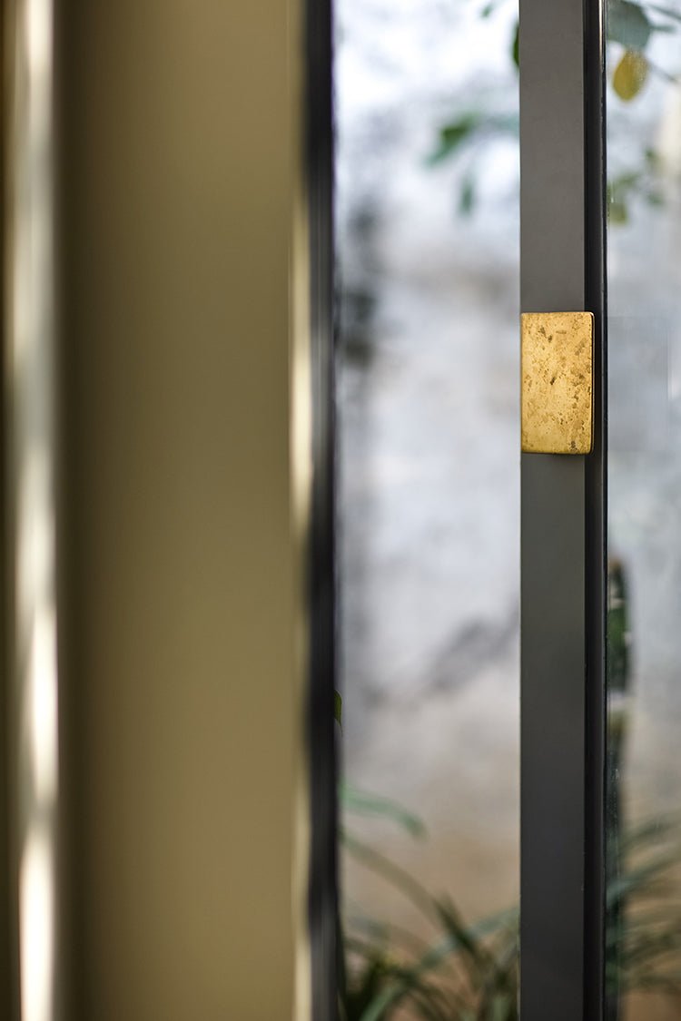Modern Unlacquered Solid Brass Profile Door Handle - Stylish and Durable Design - ALOTOFBRASSERA