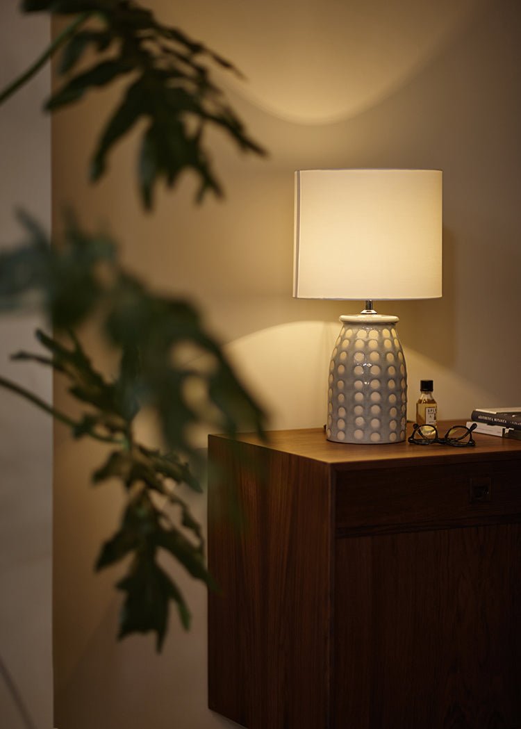 Table Lamp Nordic Ceramic Adjustable Angle Table Light - ALOTOFBRASSERA